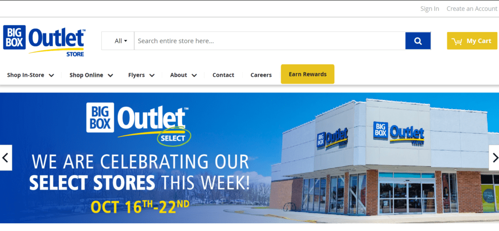 The Big Box Outlet Store