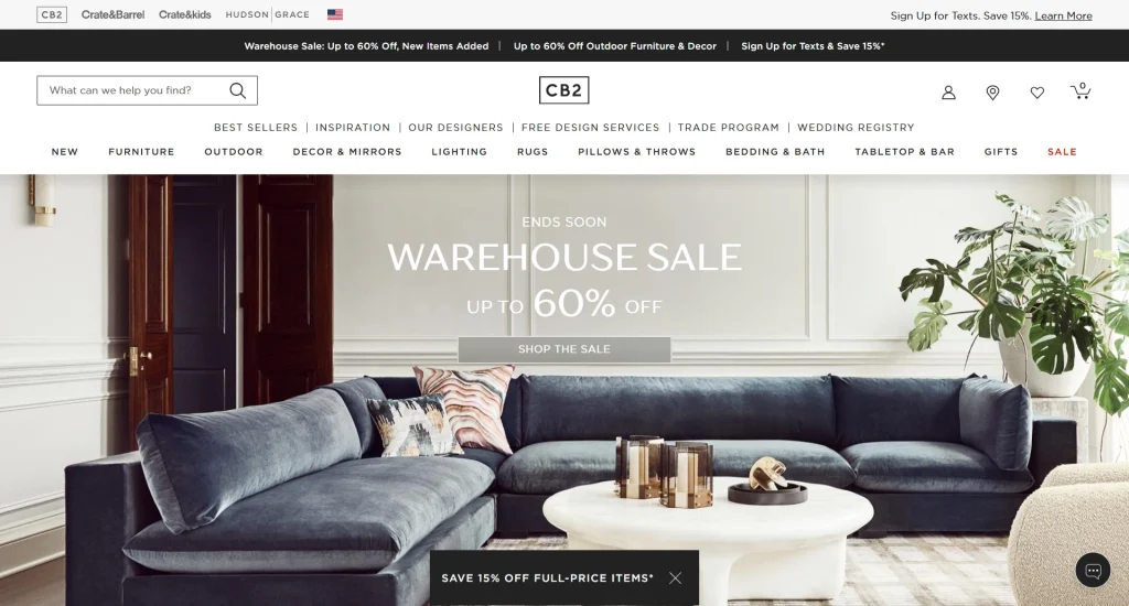 Stores Like IKEA- CB2