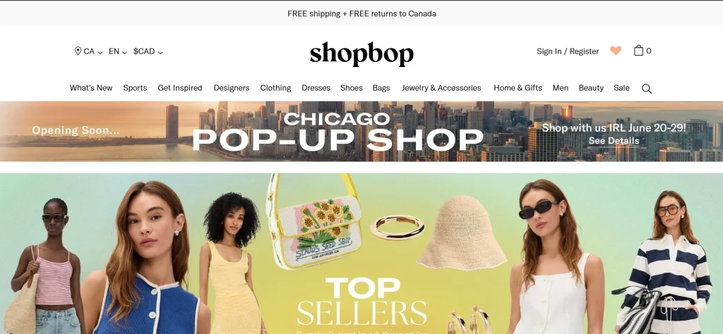 Stores Like Anthropologie - Shop Bop